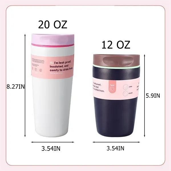 20 oz Insulated Stainless Steel Coffee Tumbler