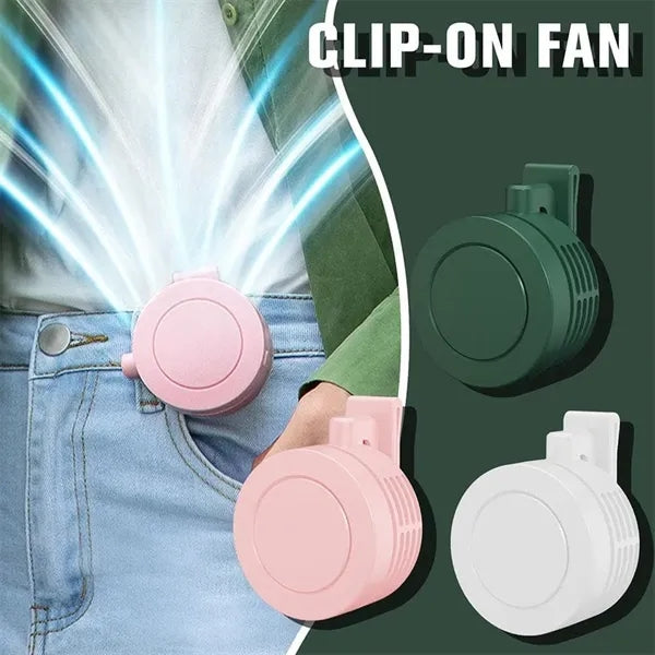 Small Clip Fan with 3 Speeds