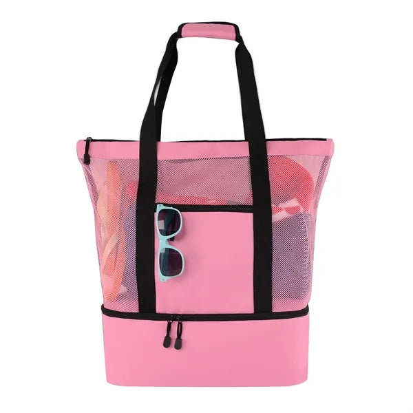 Meash Beach Tote with Insluated Cooler