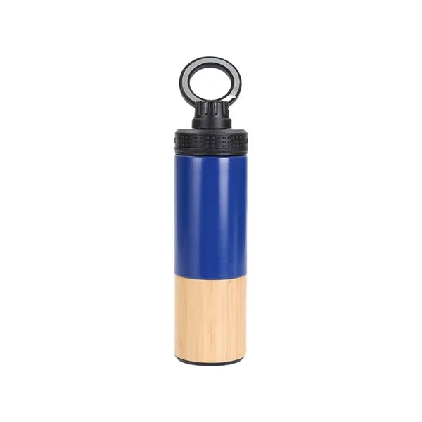 Bamboo Stainless Steel Insulated Travel Mug Magnetic