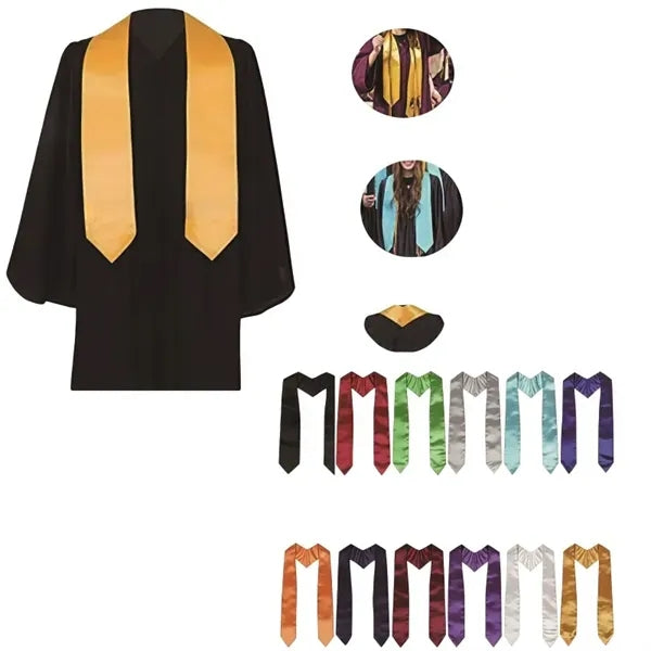 Satin Graduation Stole Classic for Brand Promo Gift