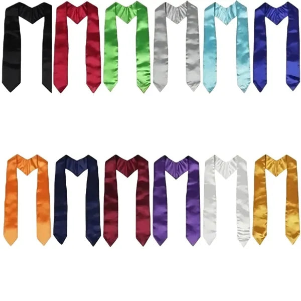 Satin Graduation Stole Classic for Brand Promo Gift