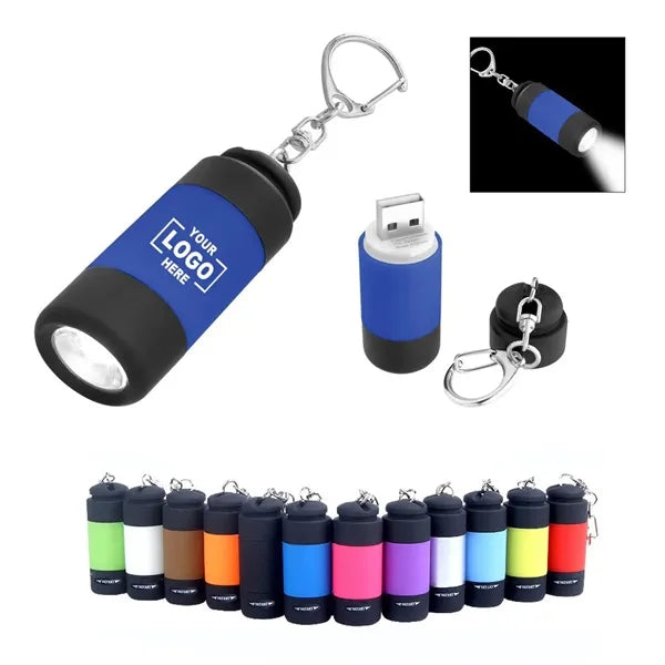 Rechargeable LED Light Key Chain