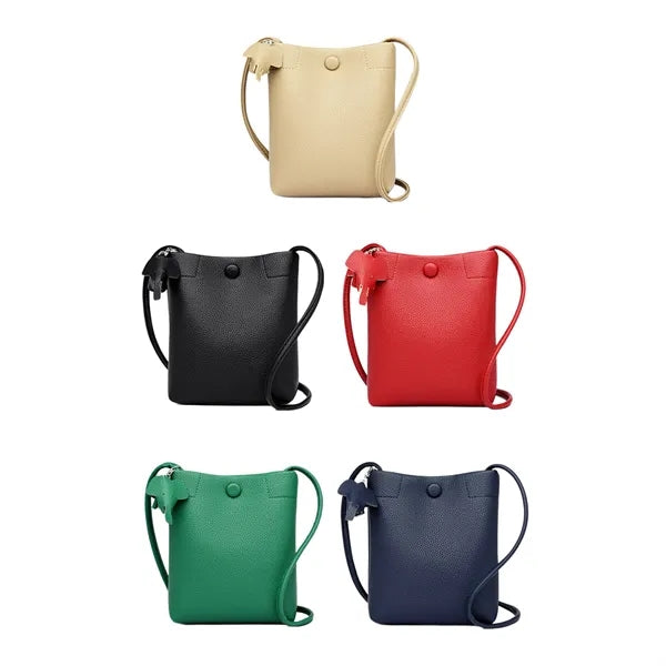 Women Leather Shoulder Crossbody Bag Small Handbag Tote