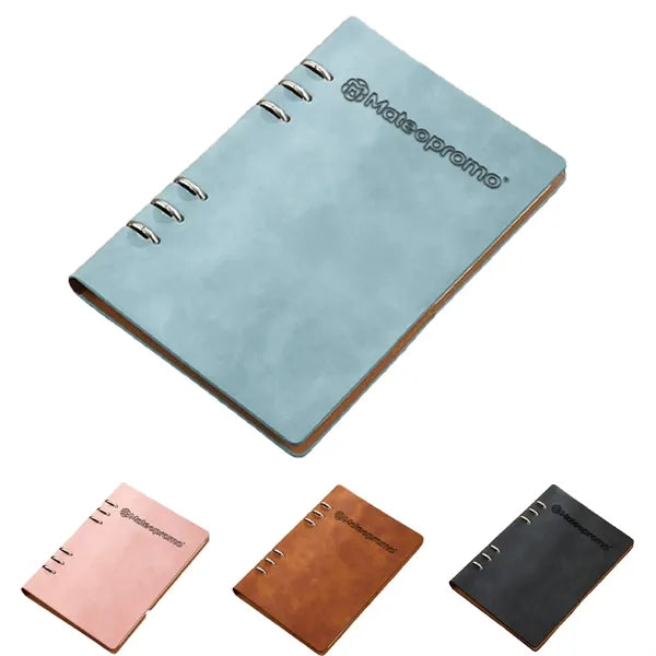 Logo Faux Leather Business Gift Notebook