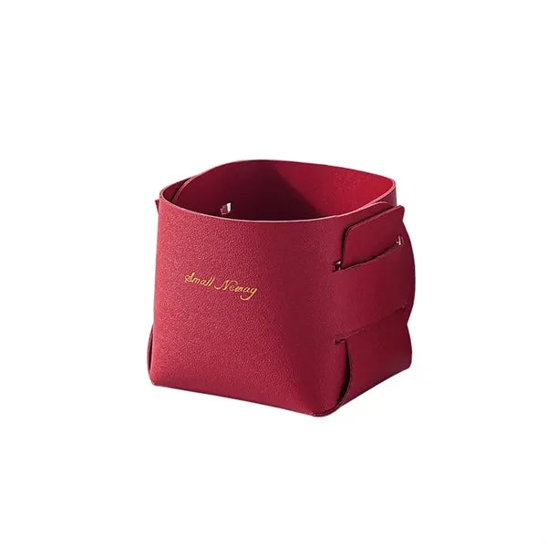 Foldable PU Desk Pen Organizer