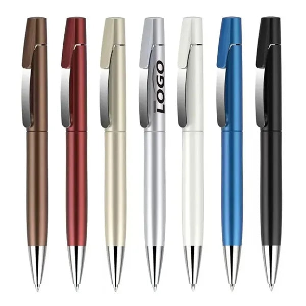 Multi-color Creative Twist Ballpoint Pen with Custom Logo