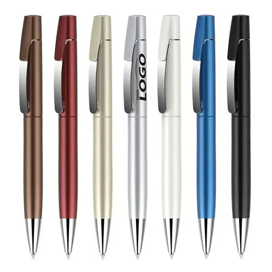 Multi-color Creative Twist Ballpoint Pen with Custom Logo