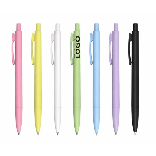 Candy Color High Appearance Custom Logo Plastic Gel Pen