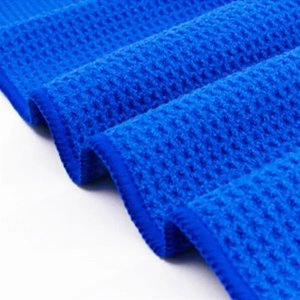 Waffle Golf Towel Personalized Sport Beach Microfiber Quick