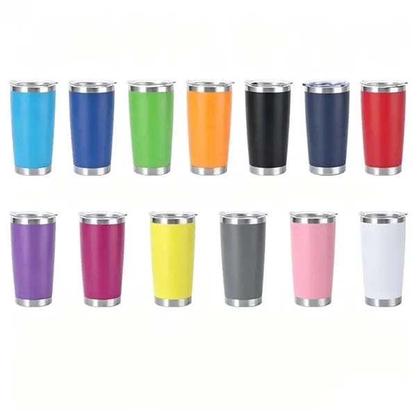 Double-Layer Vacuum Stainless Steel Car Cup - 20 oz.