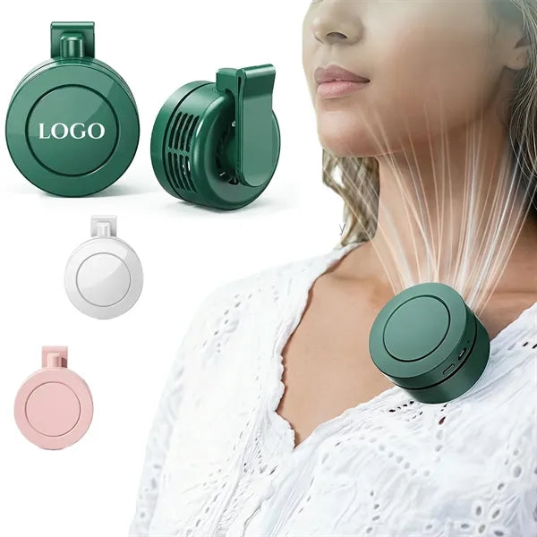 Portable Silent Mini Bladeless Fan Clip On For Outdoor