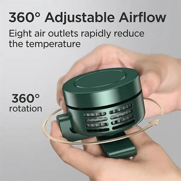 Portable Silent Mini Bladeless Fan Clip On For Outdoor