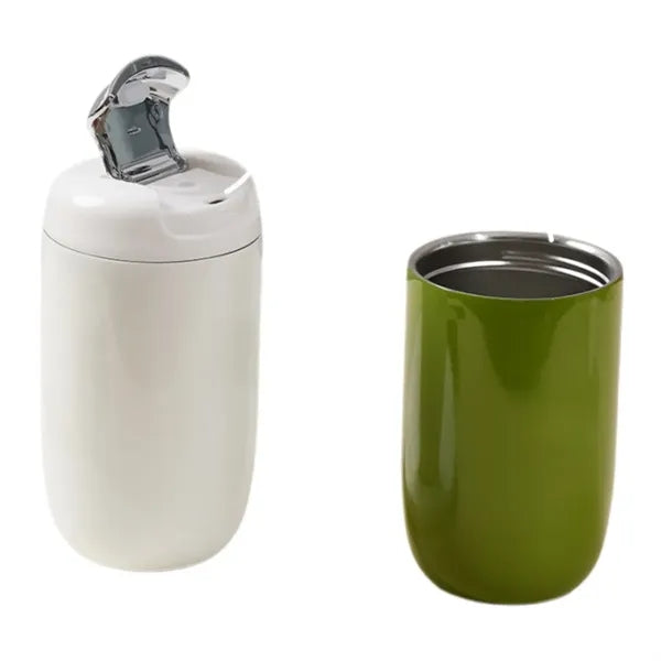 12 Oz Simple Travel Coffee Mug Tumbler With Flip Lid