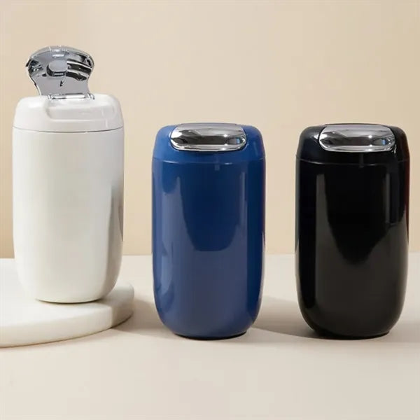 12 Oz Simple Travel Coffee Mug Tumbler With Flip Lid