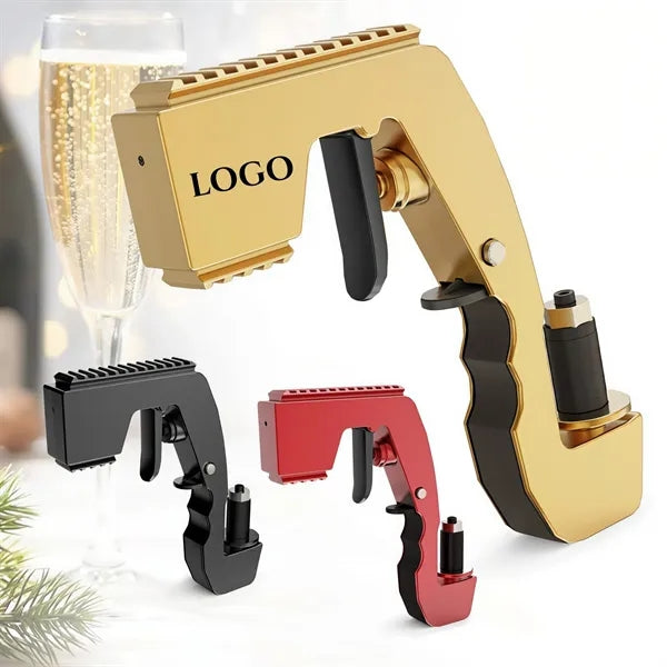 Lightweight Champagne Gun for Parties with rubber plug