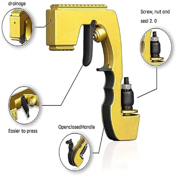 Lightweight Champagne Gun for Parties with rubber plug