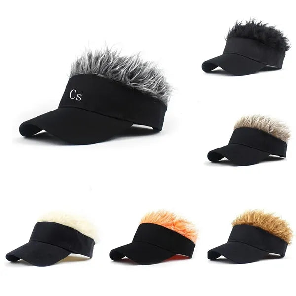 Wig Sun Hat