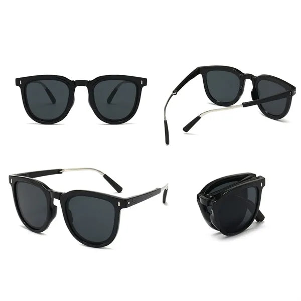 Foldable UV Protection Sunglasses With Portable Case