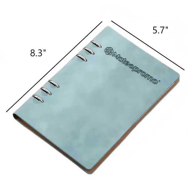 Logo Faux Leather Business Gift Notebook