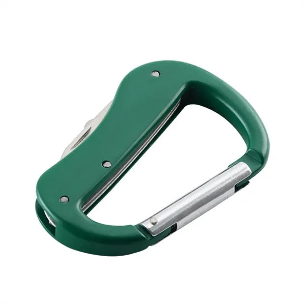 Multitool Carabiner with Pocket Knife