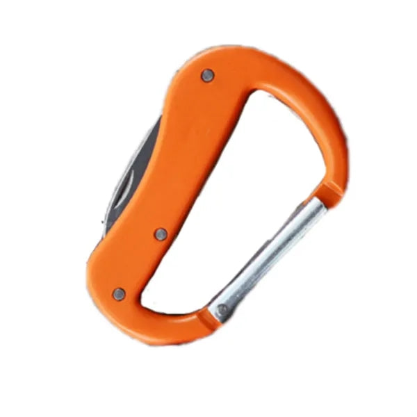 Multitool Carabiner with Pocket Knife
