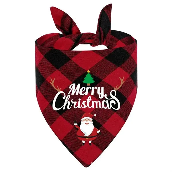 Multi-color customizable pet scarf