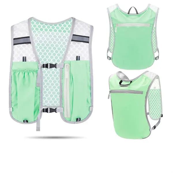Reflective Running Vest Backpack for Sport