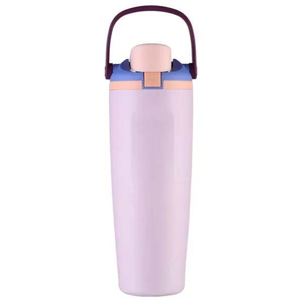 30oz Stainless Steel Tumbler with Handle