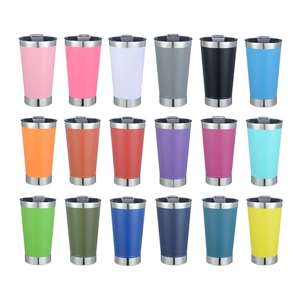 Stainless Steel Insulated Beer Cup With Bottle Opener-20oz
