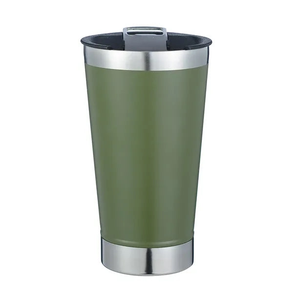 Stainless Steel Insulated Beer Cup With Bottle Opener-20oz