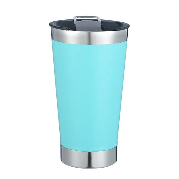 Stainless Steel Insulated Beer Cup With Bottle Opener-20oz