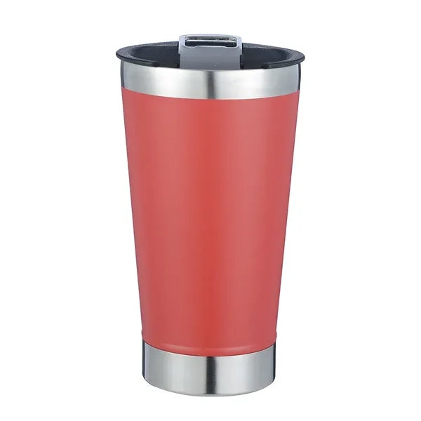 Stainless Steel Insulated Beer Cup With Bottle Opener-20oz