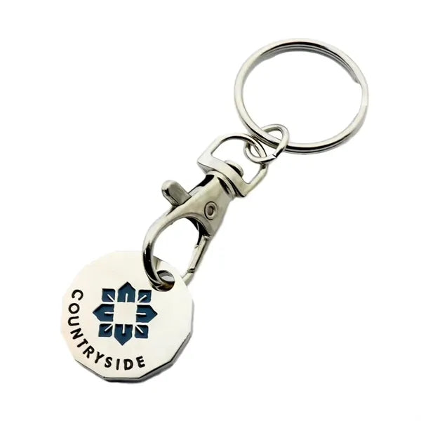 Trolley Token Keychains Bag Charms for Women And Shopping