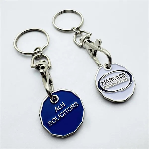 Trolley Token Keychains Bag Charms for Women And Shopping