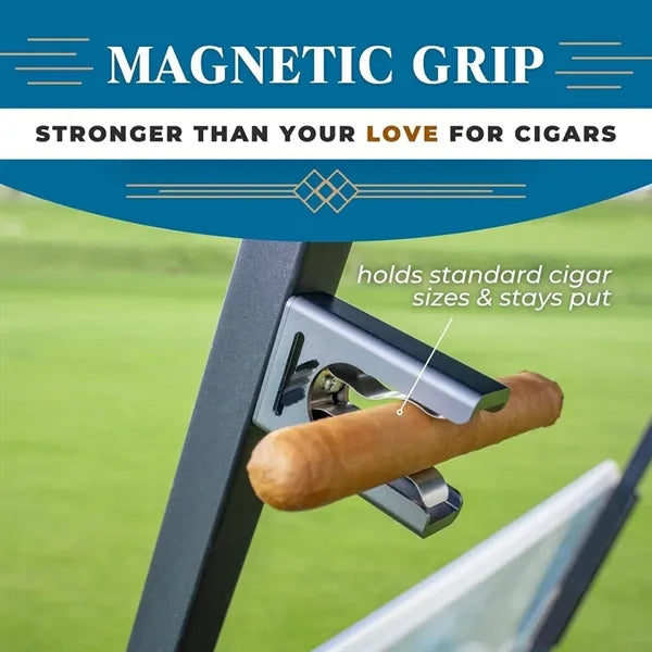 Magnetic Metal Cigar Holder Clip