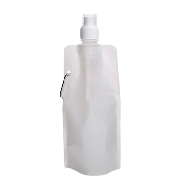 16oz Foldable Water Bottles with Carabiner