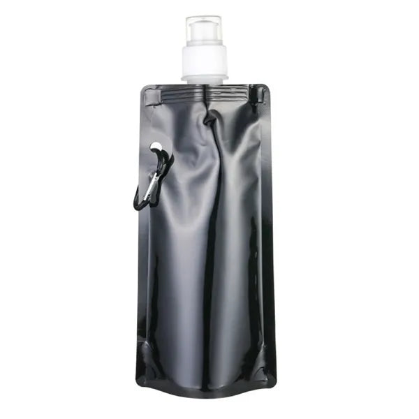 16oz Foldable Water Bottles with Carabiner