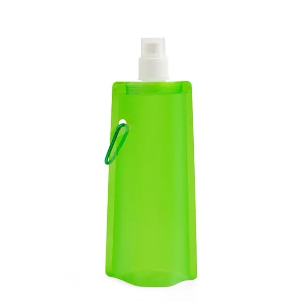 16oz Foldable Water Bottles with Carabiner