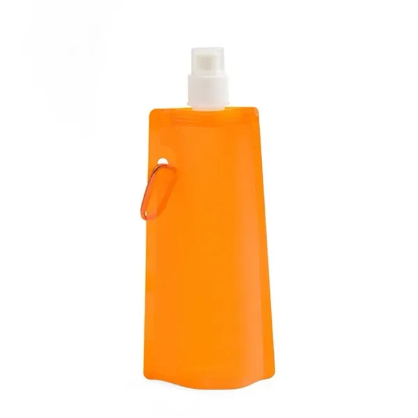 16oz Foldable Water Bottles with Carabiner