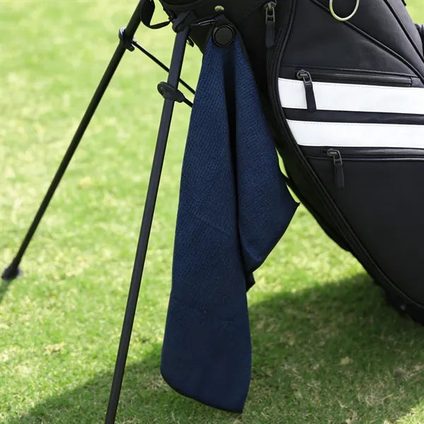 Magnetic Golf Towel With Carabiner Clip 15.7"x23.6"