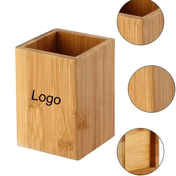 Bamboo Pen Holder