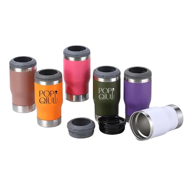 Insulated Cooler Cup With Bottle Opener-14oz.