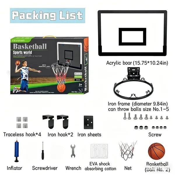 Children's Indoor Basketball Hoop