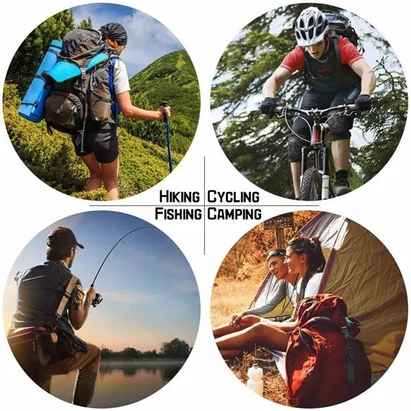Small Aluminum Carabiner D Ring Durable Spring-Loaded Gate