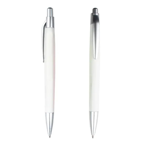 Retractable Plastic Ballpoint Pen