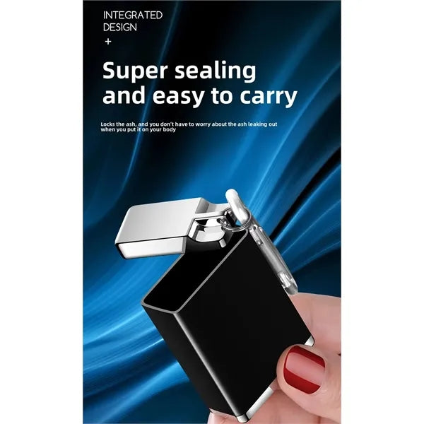 Portable Ashtray with Keychain
