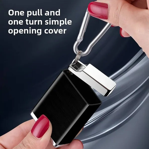 Portable Ashtray with Keychain
