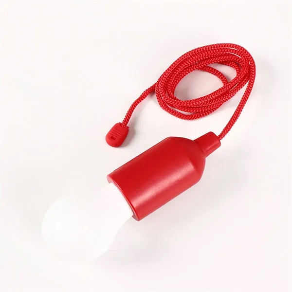 Portable LED Pull String Light for Camping Tent
