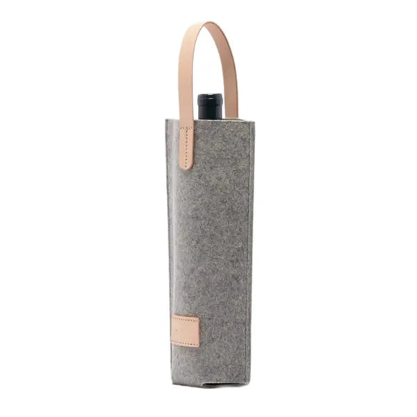Felt Wine Tote Bag